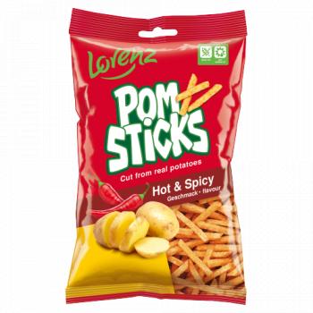 Lorenz Snack-World Pomsticks Hot & Spicy Flavour 85g