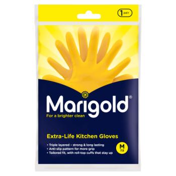 Marigold Extra-Life Kitchen Gloves M 7.5 1 Pair