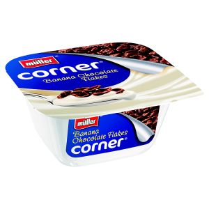 Müller® Crunch Corner® Banana Choco Flakes 135g