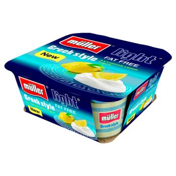 Müller Greek Style Light 4 x Luscious Lemon Yogurt