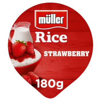 Müller Rice Strawberry Pudding Dessert 180g