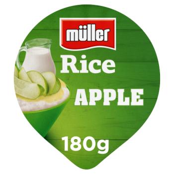 Müller Rice Apple Low Fat Pudding Dessert 180g