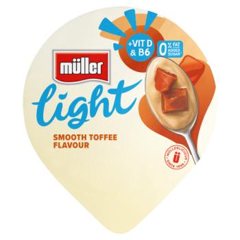 Müller Light Smooth Toffee Flavour 160g