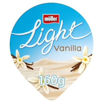 Müller Light Vanilla Fat Free Yogurt 160g