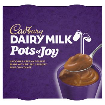 Cadbury Dairy Milk Pots of Joy 4 x 65 (260g)
