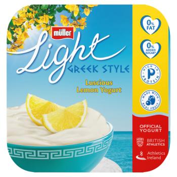 Müller Light Greek Style Luscious Lemon Yogurt 4 x 115g (460g )