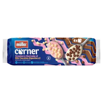 Müller Corner Delicious, Creamy Yogurt Family Pack 6 x 124g (744g)
