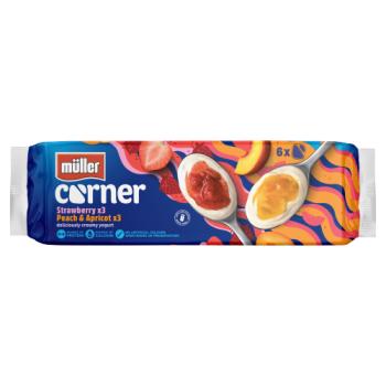 Müller Corner Delicious, Creamy Yogurt Family Pack 6 x 136g (816g)