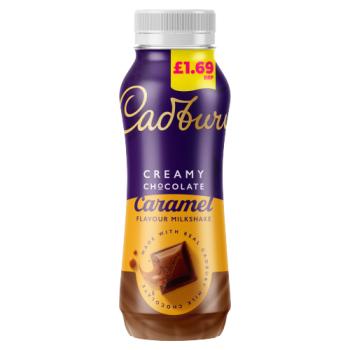Cadbury Creamy Chocolate Caramel Flavour Milkshake 250ml