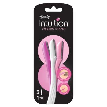 Wilkinson Sword Intuition Perfect Finish Women's Eyebrow Shaper x3