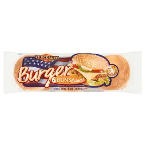 Quickbury Burger 6 Buns Sesame 300g