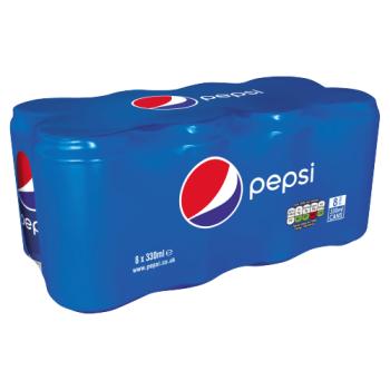 Pepsi Cola Can 8x330ml