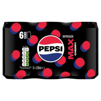 Pepsi Max Cherry 6 x 330ml