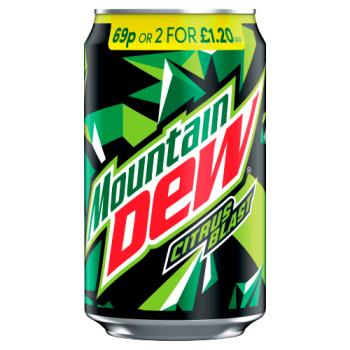 Mountain Dew Citrus Blast 330ml