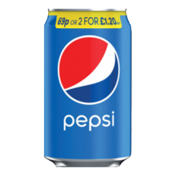 Pepsi Original 330ml PM 69p 2 for £1.20 