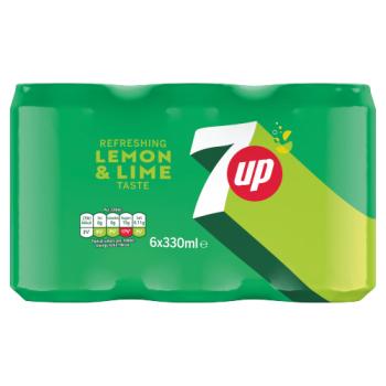 7up Regular 6pack        330ml
