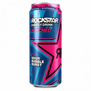 Rockstar Punched Sour Bubbleburst 500ml Can PMP £1.19