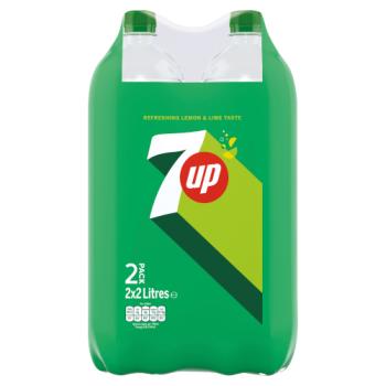 7UP Bottle 2 x 2 Litres