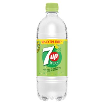 7UP Free Lemon & Lime Bottle 750ml