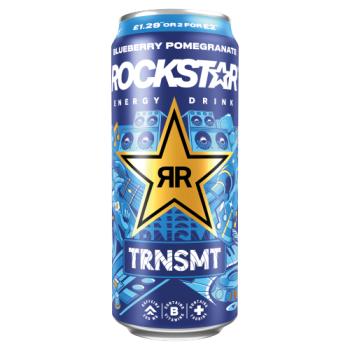 Rockstar Blueberry Pomegranate Acai Energy Drink 500ml