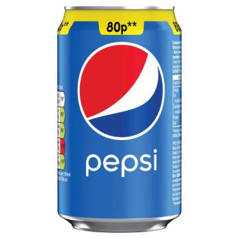 Pepsi Regular 80p        330ml