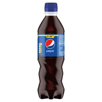 Pepsi Regular £1.30      500ml