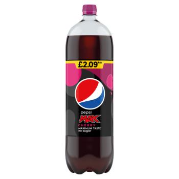Pepsi Max Cherry £2.09   2ltr