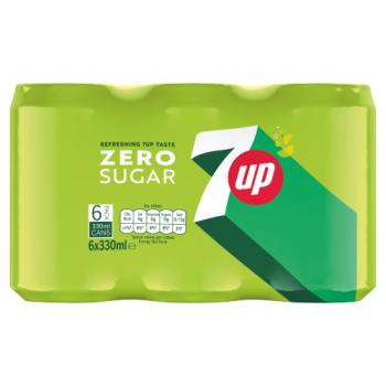 7UP Zero Sugar 6 x 330ml