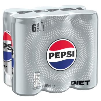 Pepsi Diet Can 6 x 330ml