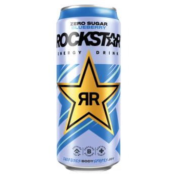 Rockstar Zero Sugar Blueberry Energy Drink 500ml