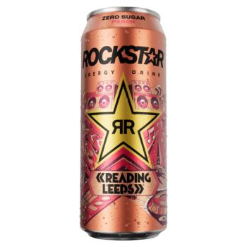 Rockstar Peach Energy Drink 500ml