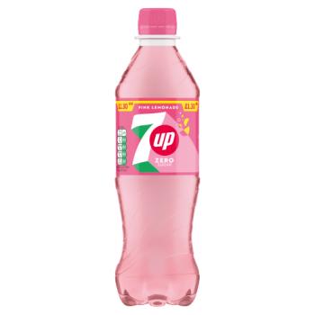 7Up Zero Sugar Pink Lemonade 500ml