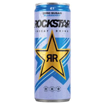 Rockstar Blueberry Energy Drink 330ml