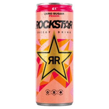 Rockstar Peach Energy Drink 330ml