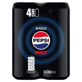 Pepsi Max 4 x 330ml