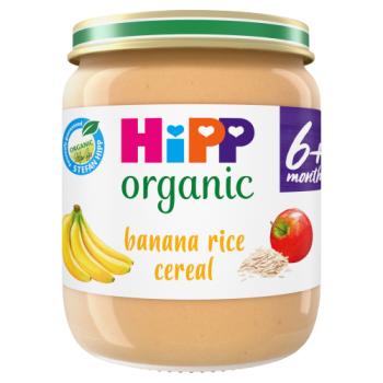 Hipp Organıc Banana Rice Cereal 6+ Months 125g