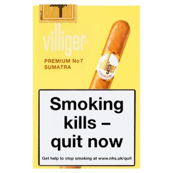 Villiger Premium No.7 Sumatra Cigars 5 Pack