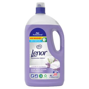 Lenor Professional Fabric Conditioner Lavender & Lily Breeze 4L 200 Washes