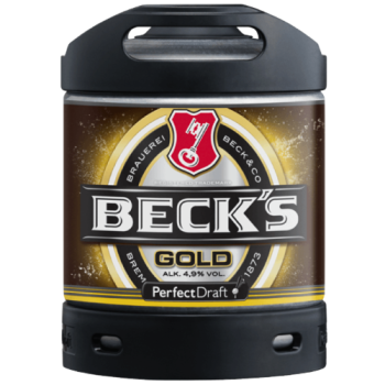 Beck's Gold Lager PerfectDraft 6L 