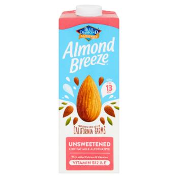 Blue Diamond Almond Breeze® Unsweetened UHT Drink 1L