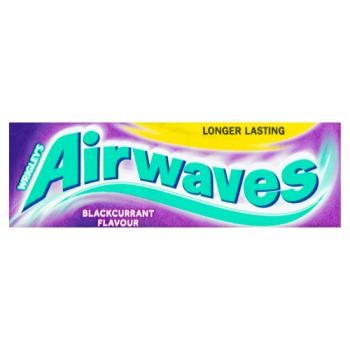 Airwaves Blackcurrant Flavour Sugarfree Chewing Gum 10 pieces