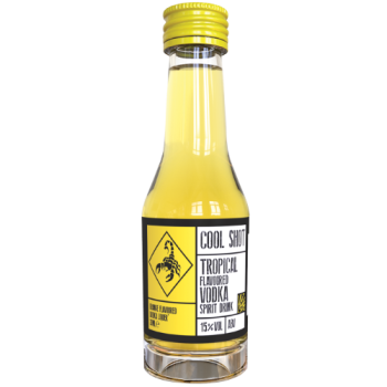 Cool Shot Tropical Flavoured Vodka Spirit Drink 20ml 