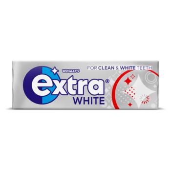 Extra White Chewing Gum Sugar Free 10 Pieces