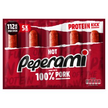 Peperami Hot Salami 5 x 22.5g