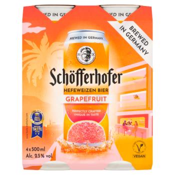 Schofferhofer Grapefruit 4 x 500ml
