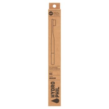 Hydrophil Red Bamboo Toothbrush - Mediu