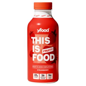 YFood Fruity Ready-to-Drink Complete Meal Strawberry 500ml