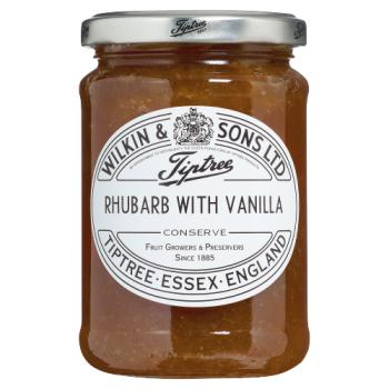 Wilkin & Sons Ltd Tiptree Rhubarb with Vanilla Conserve 340g