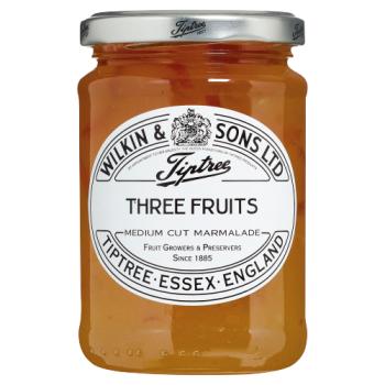 Wilkin & Sons Ltd Tiptree Three Fruits Medium Cut Marmalade 340g