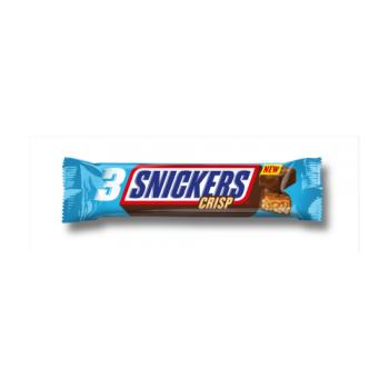 Snickers Crisp Chocolate Trio Bar 3 x 20g (60g)